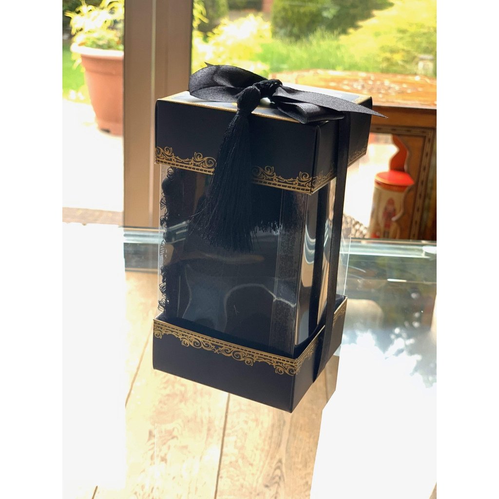 Islamic Gift Box with ladies head scarf and golden Quran in Arabic-Gift-Islamic Goods Direct