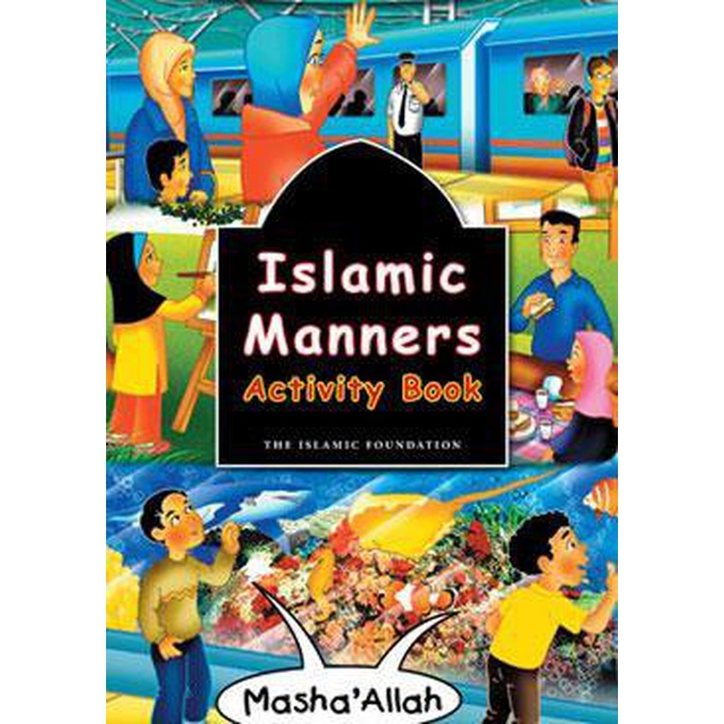 Islamic Manner activity book-Kids Books-Islamic Goods Direct
