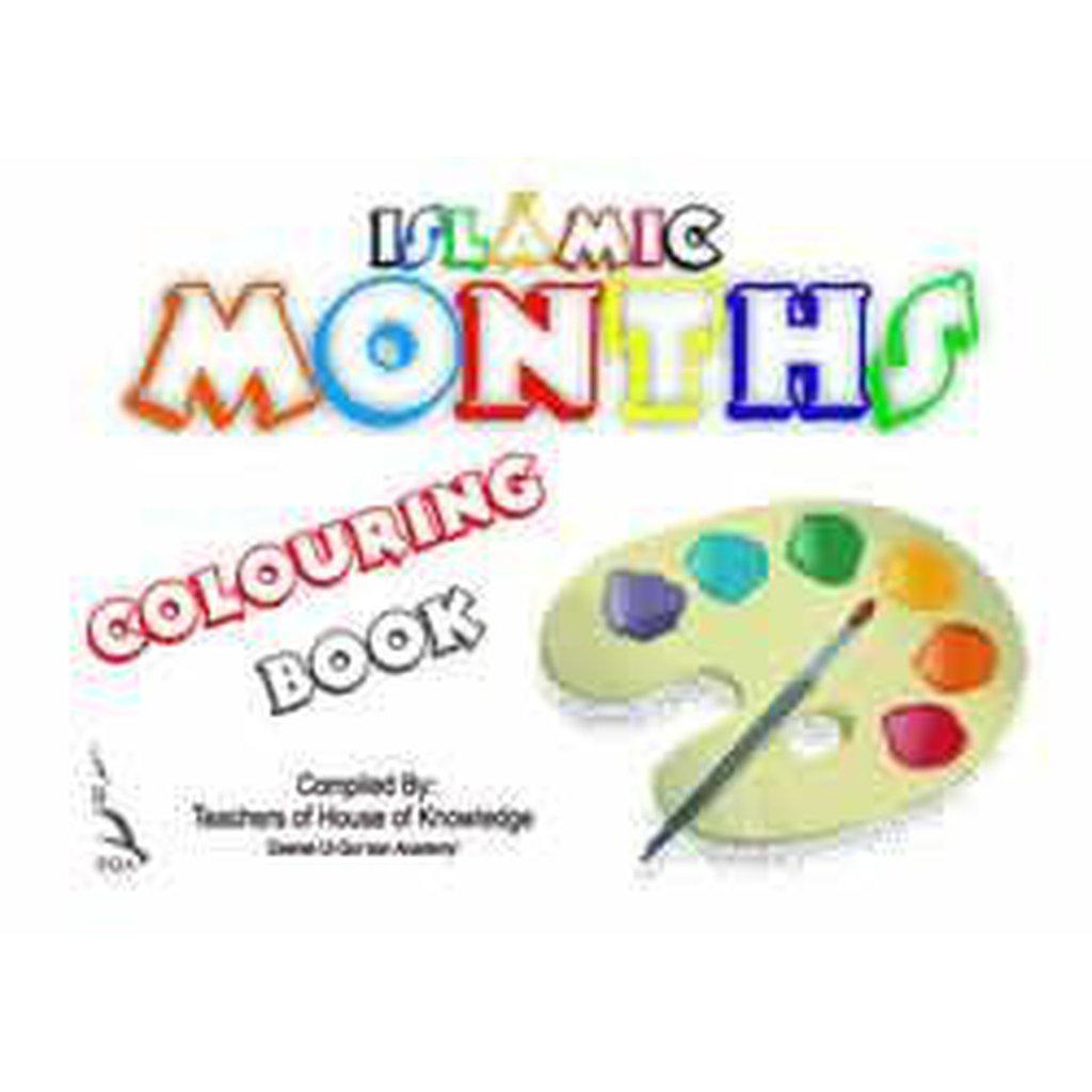 Islamic Months Colouring Book-Kids Books-Islamic Goods Direct