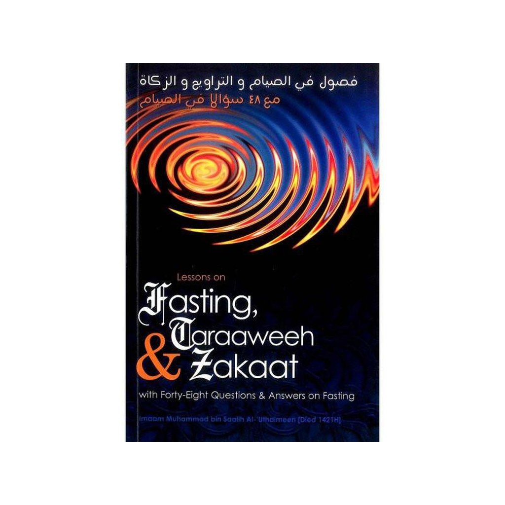 Lessons On Fasting Taraaweeh &amp; Zakaat-Knowledge-Islamic Goods Direct