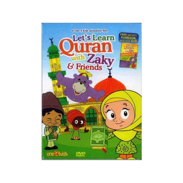 Let's Learn Quran With Zaky and Friends DVD - Islamic Goods Direct