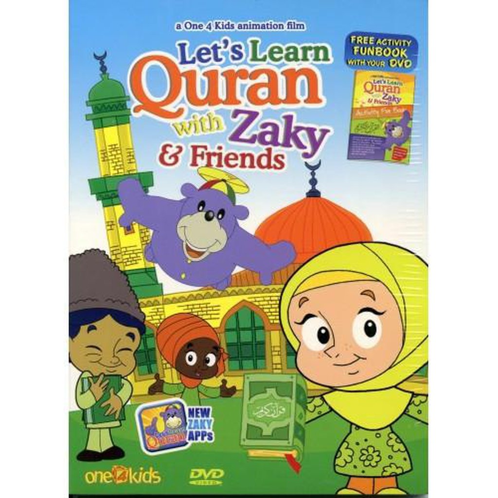 Let&#39;s Learn Quran with Zaky &amp; Friends - DVD-Audio &amp; Video-Islamic Goods Direct