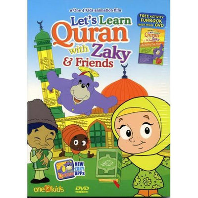 Let's Learn Quran with Zaky & Friends - DVD-Audio & Video-Islamic Goods Direct