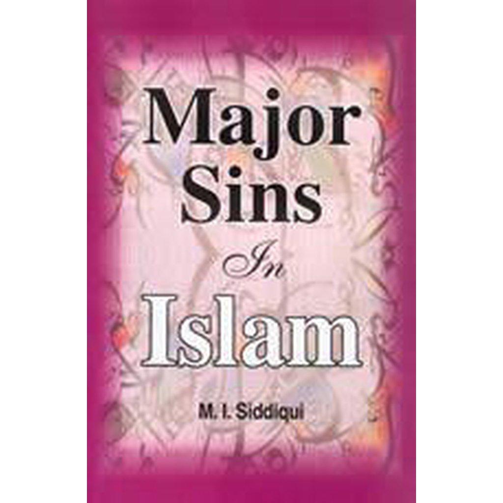 Major Sins In Islam-Knowledge-Islamic Goods Direct