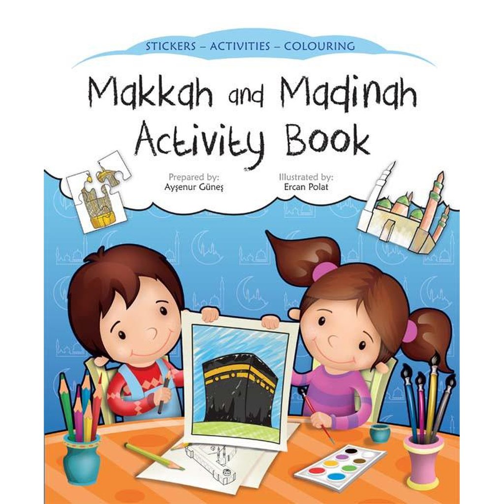 Makkah and Madinah Activity Book-Kids Books-Islamic Goods Direct