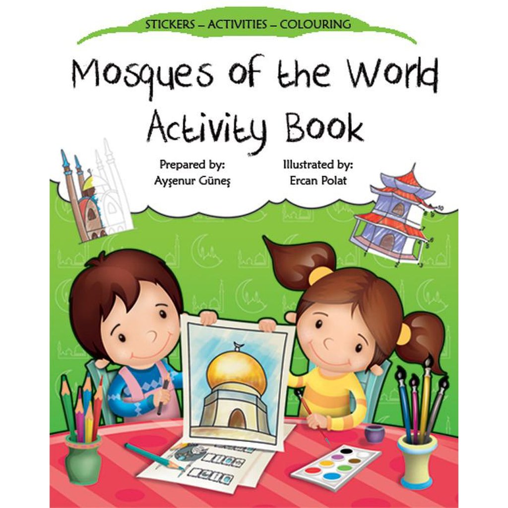Mosques of the World Activity Book-Kids Books-Islamic Goods Direct