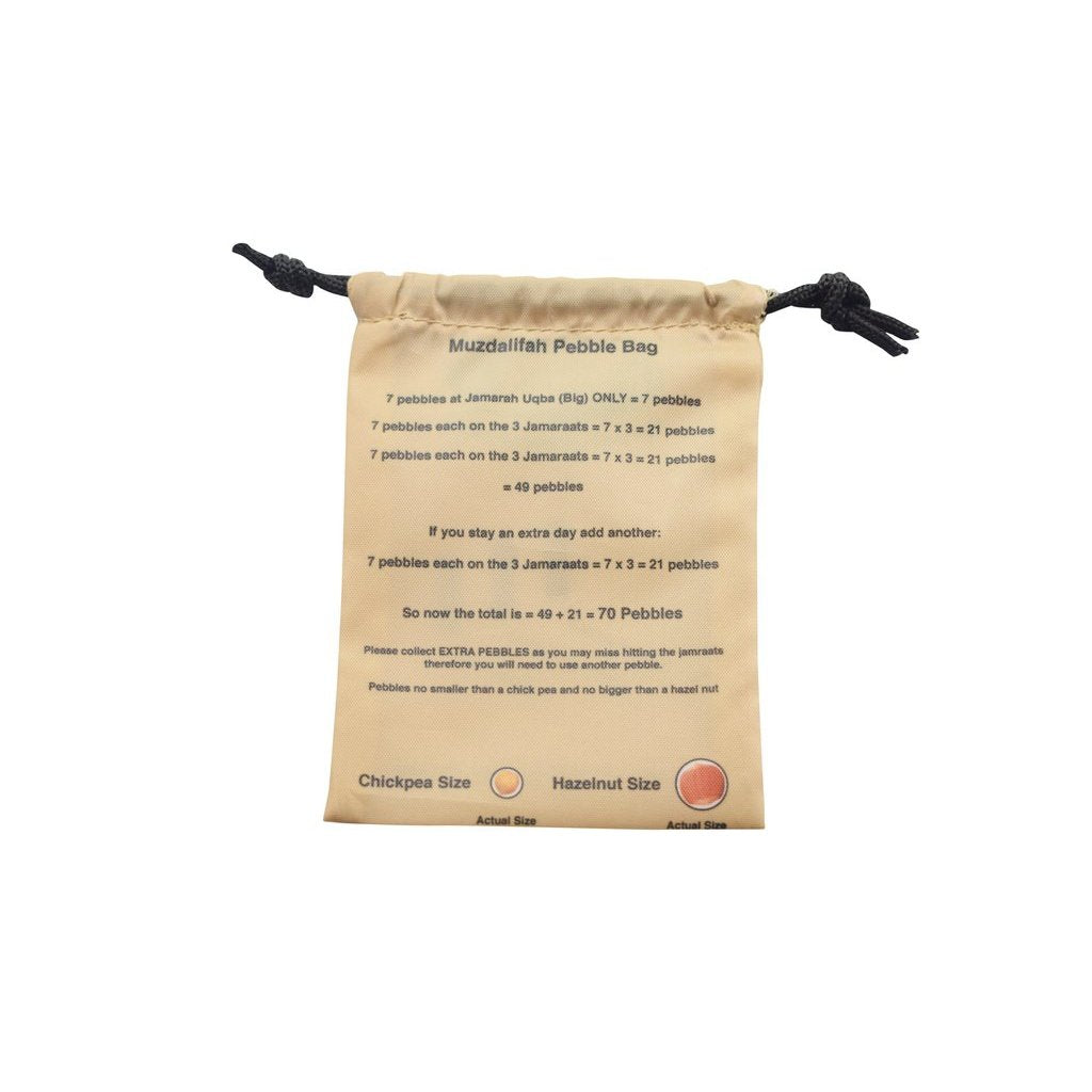 Muzdalifah - Stone Bag - Pack of 2-Islamic Essential-Islamic Goods Direct