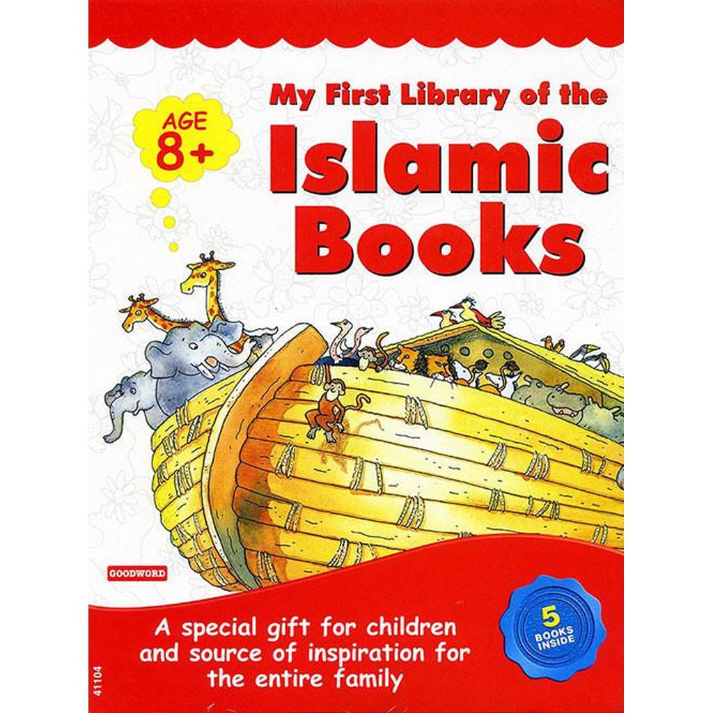 My First Library of Islamic Books Gift Box-1 (Five Hard Bound books)-Kids Books-Islamic Goods Direct