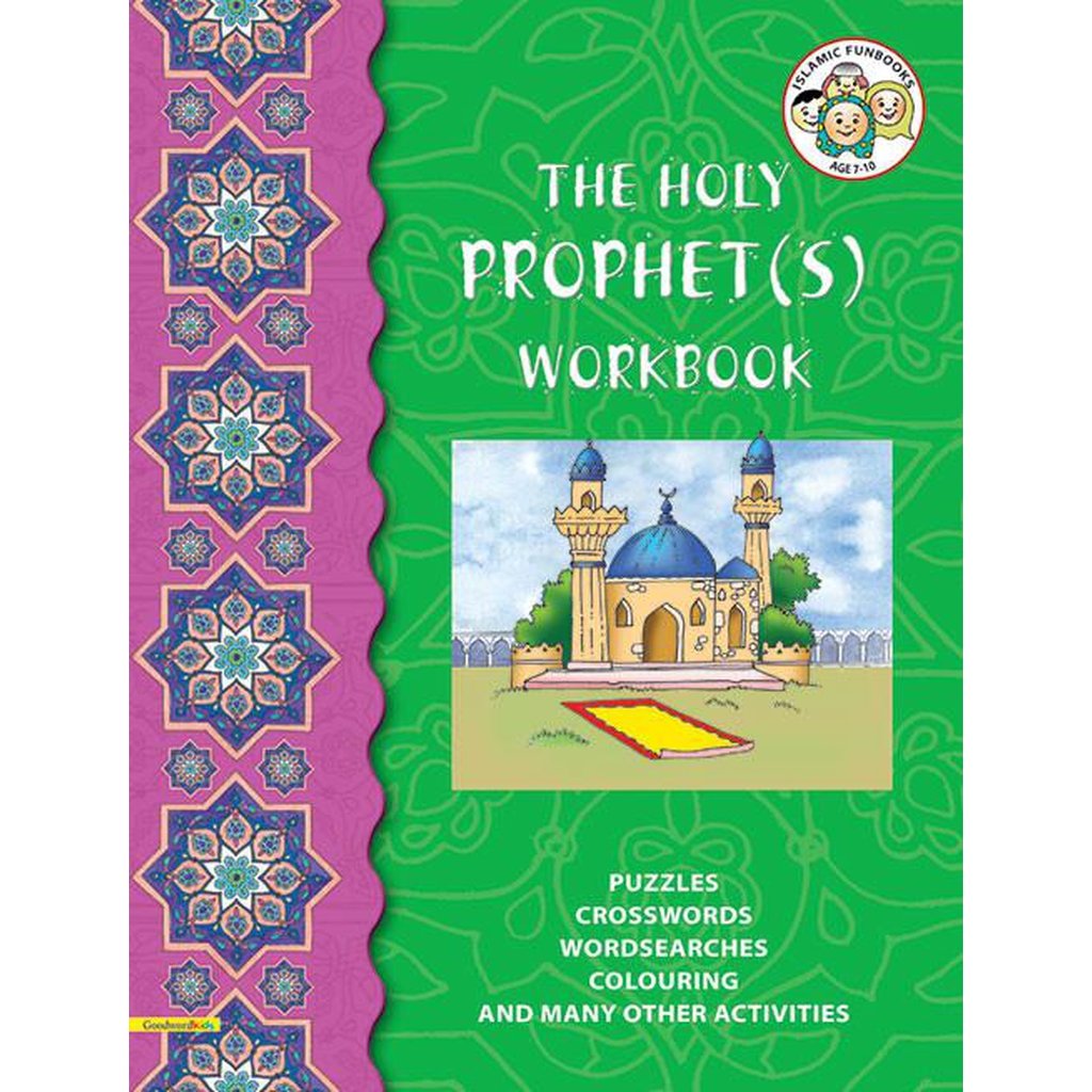 My Holy Prophet(s) Workbook-Kids Books-Islamic Goods Direct