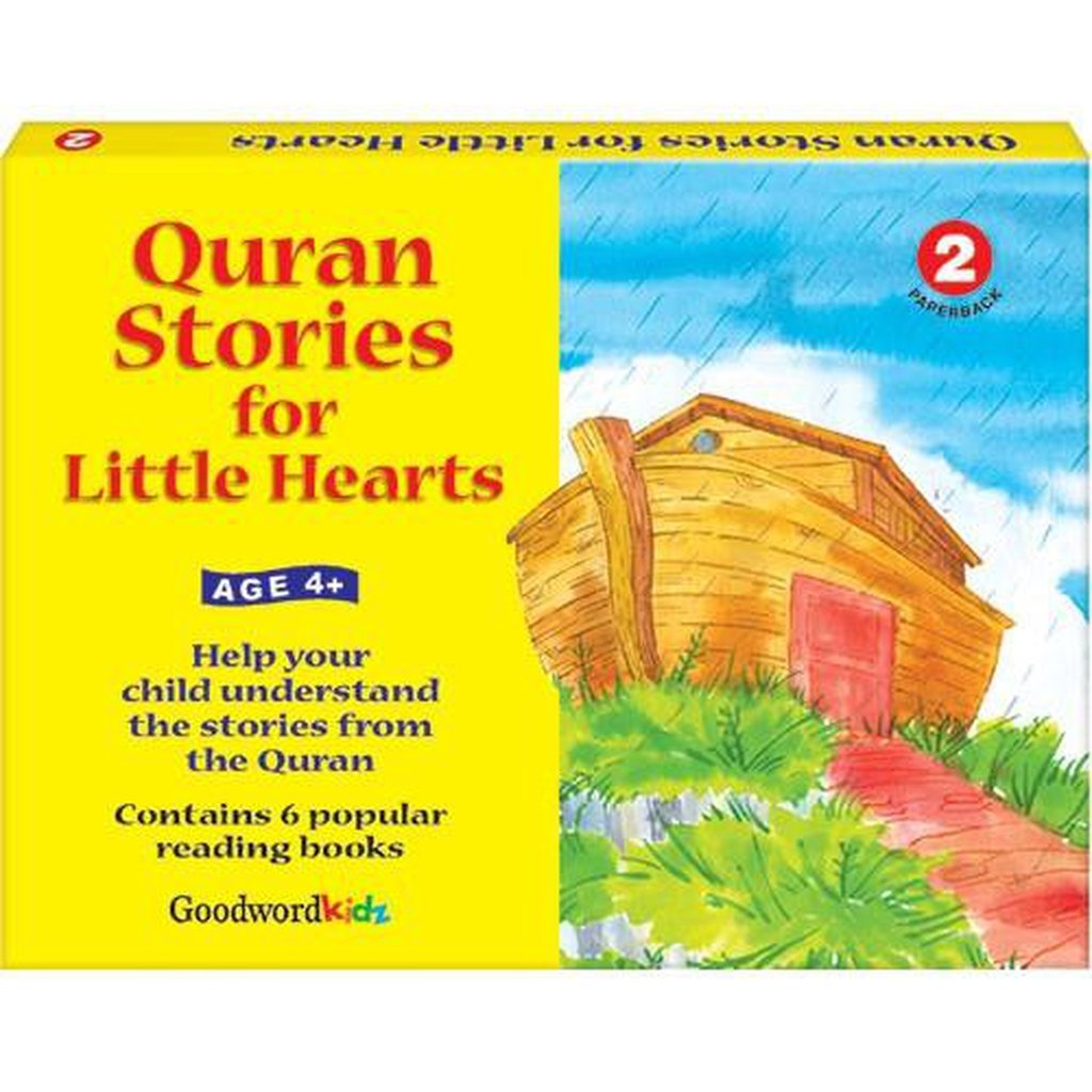 My Quran Stories for Little Hearts Box (Six PB Books) (Box-2)-Kids Books-Islamic Goods Direct