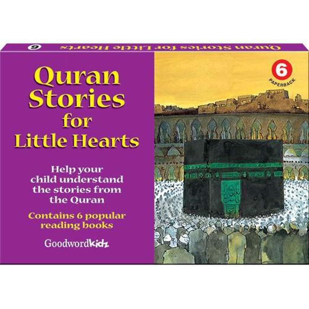 My Quran Stories for Little Hearts Box (Six PB Books) (Box-6)-Kids Books-Islamic Goods Direct