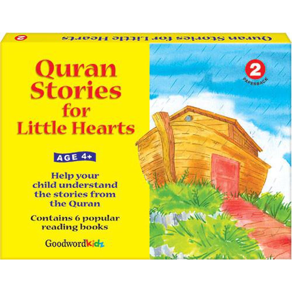 My Quran Stories for Little Hearts Gift Box-2 (Six Paperback Books)-Kids Books-Islamic Goods Direct