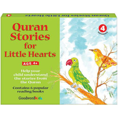 My Quran Stories for Little Hearts Gift Box-4 (Six Paperback Books)-Kids Books-Islamic Goods Direct