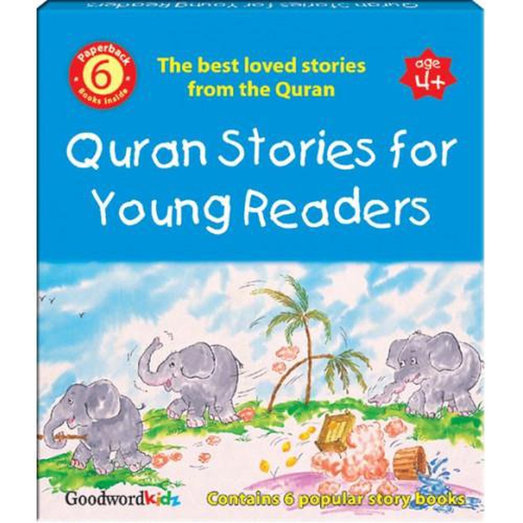 My Quran Stories for Young Readers (Six PB Books)-Kids Books-Islamic Goods Direct