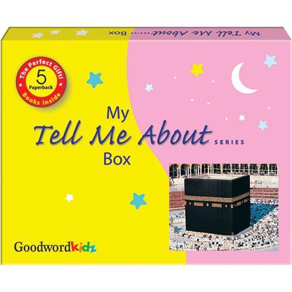 My “Tell Me About” Box(Gift box of five “Tell Me” PB Books)-Kids Books-Islamic Goods Direct