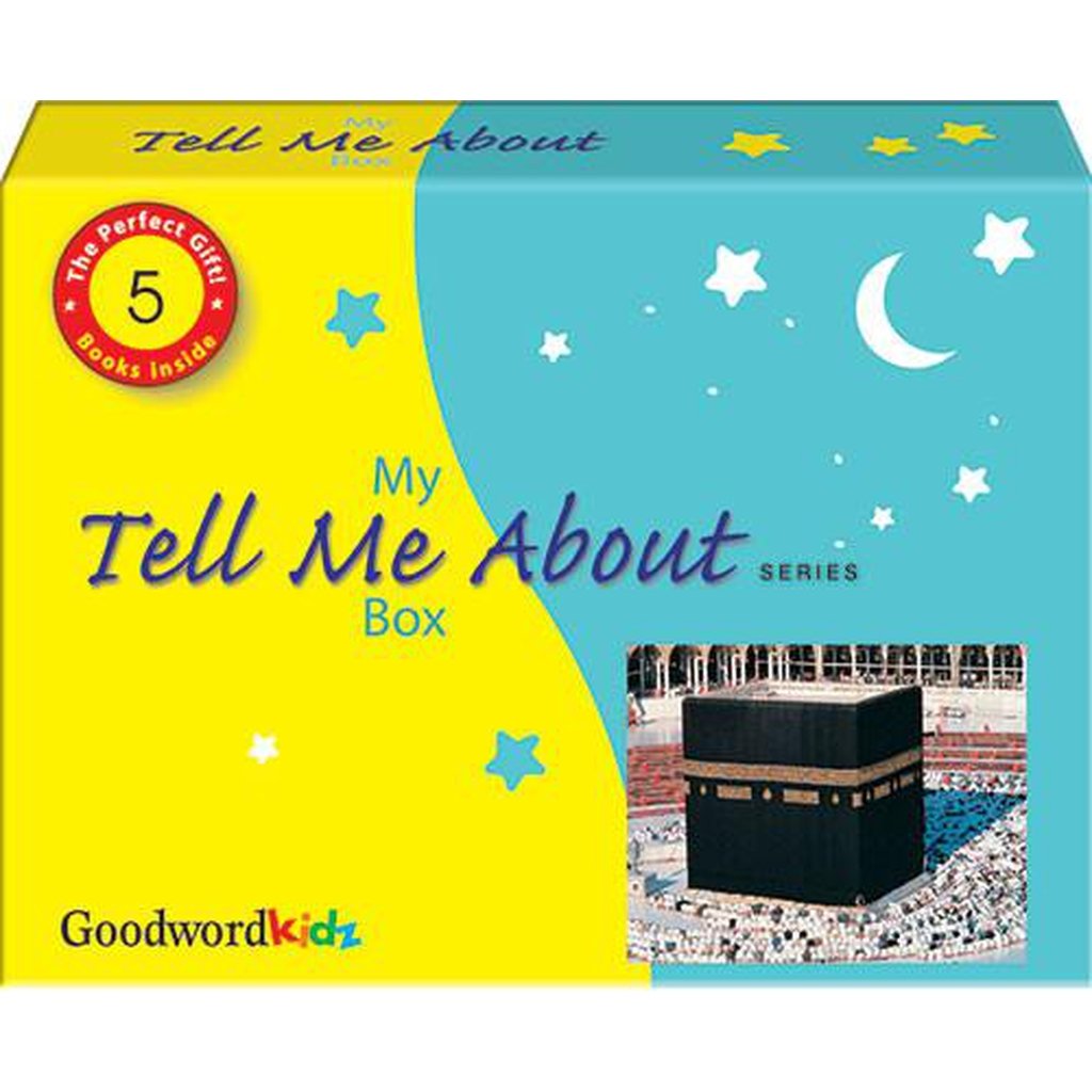 My &quot;Tell Me About&quot; Gift Box (Gift box of five &quot;Tell Me&quot; Hard Bound Books)-Kids Books-Islamic Goods Direct
