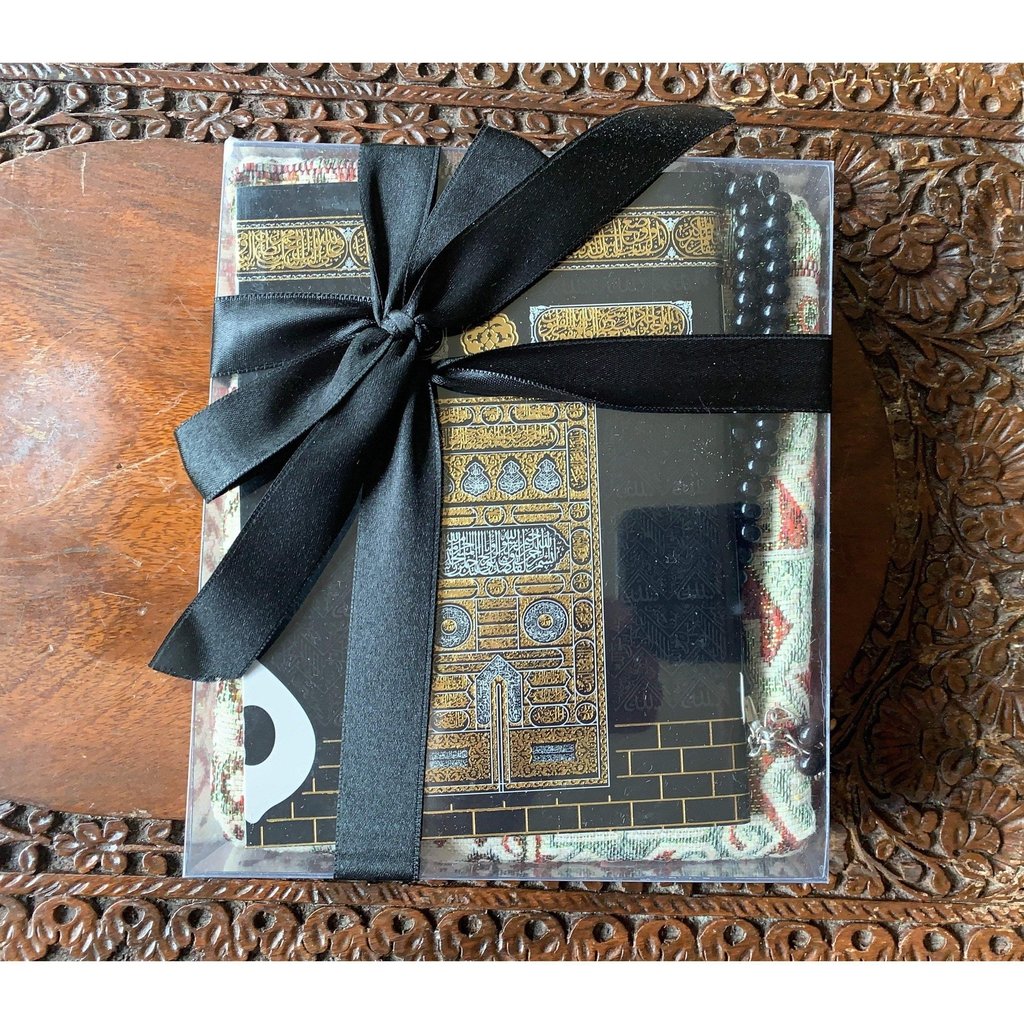 Three Pack Multi Save - An Ideal Islamic Gift Box with Prayer Mat, Surah Book and Tasbih-Gift-Islamic Goods Direct