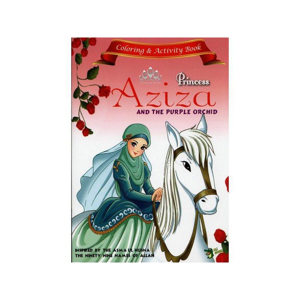 Princess Aziza Coloring and Activity book-Kids Books-Islamic Goods Direct