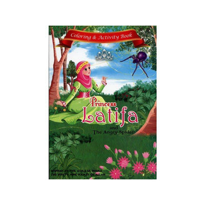 Princess Latifa Coloring and Activity book-Kids Books-Islamic Goods Direct