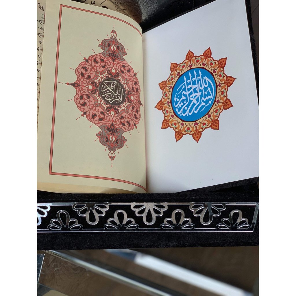 Quran Gift with matching luxury Ottoman Quran Box and matching Tasbih-Gift-Islamic Goods Direct