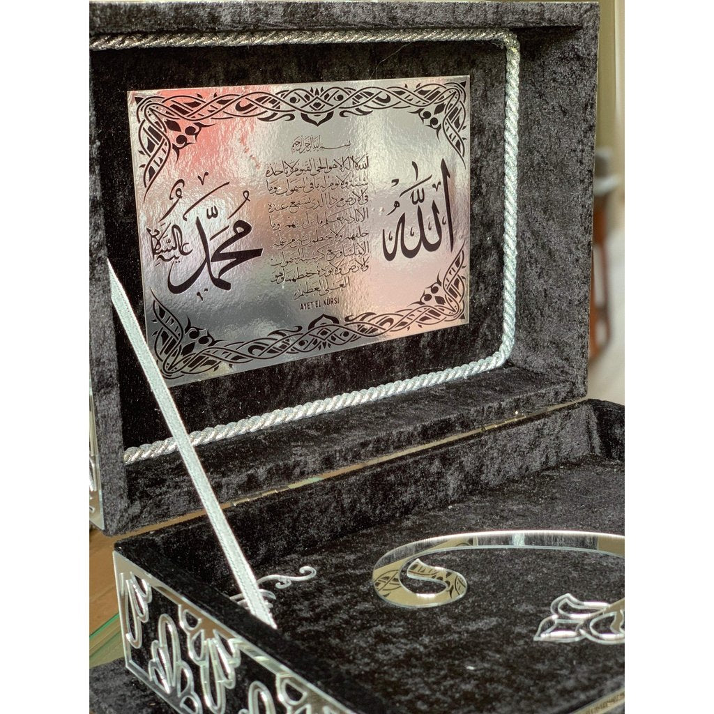 Quran Gift with matching luxury Ottoman Quran Box and matching Tasbih-Gift-Islamic Goods Direct