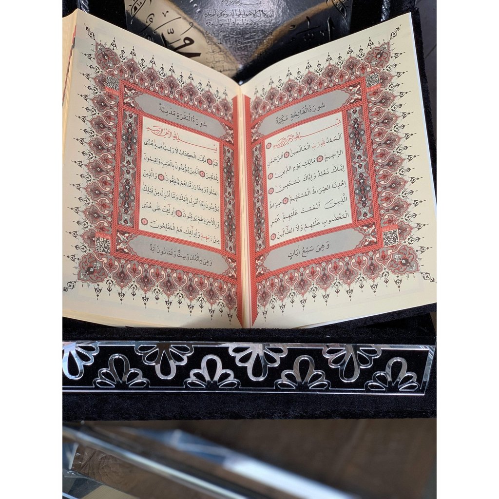 Quran Gift with matching luxury Ottoman Quran Box and matching Tasbih-Gift-Islamic Goods Direct