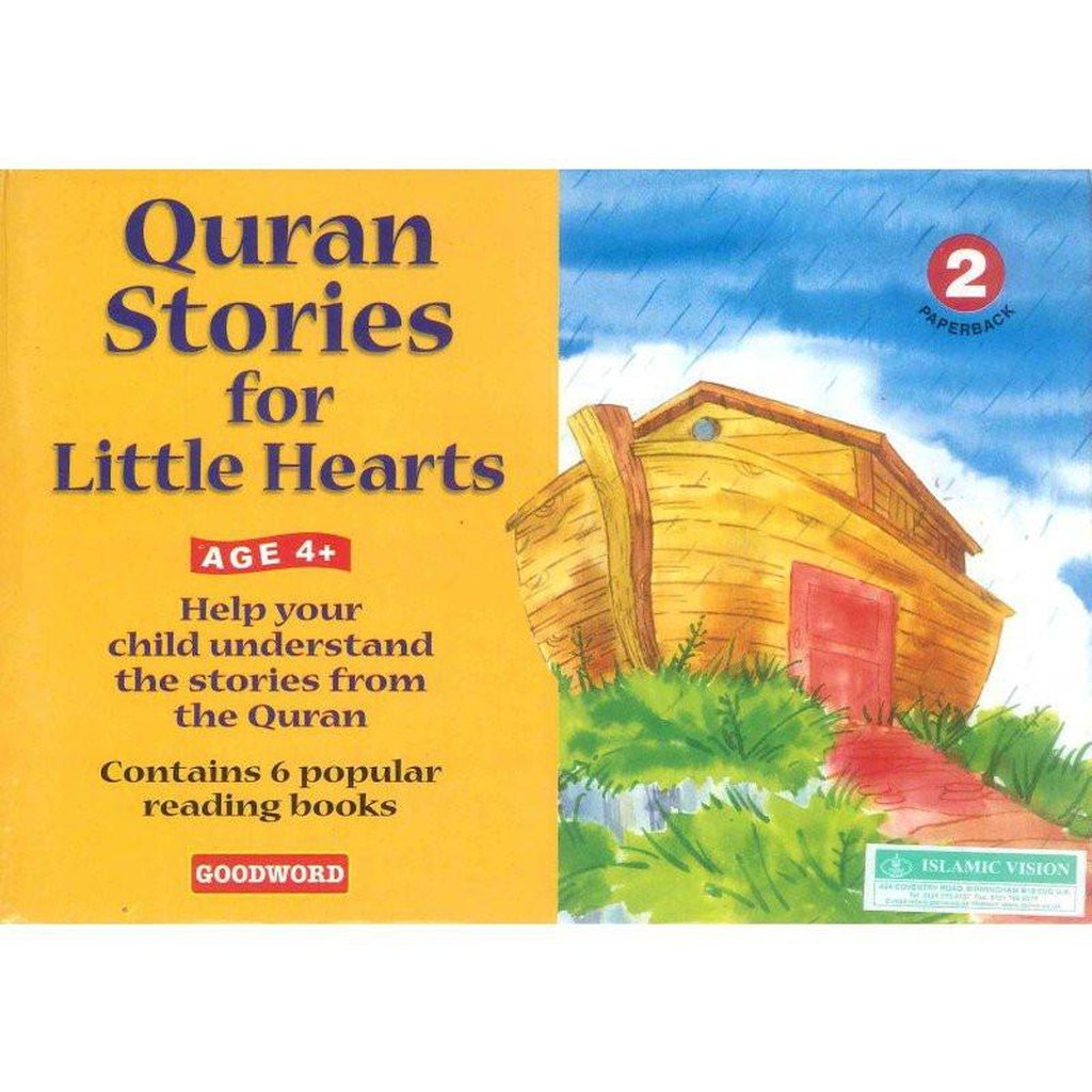 Quran Stories For Little Hearts 2-Kids Books-Islamic Goods Direct