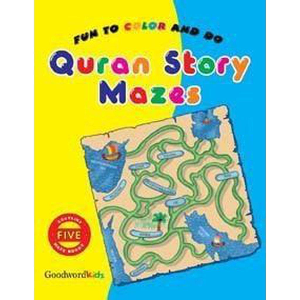 Quran Story Mazes (Colouring Books)-Kids Books-Islamic Goods Direct