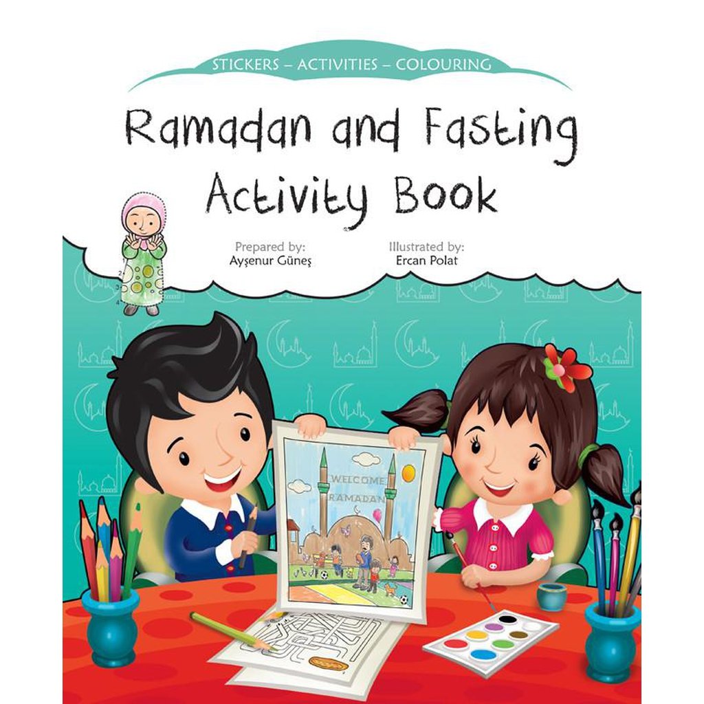 Ramadan and Fasting Activity Book-Kids Books-Islamic Goods Direct