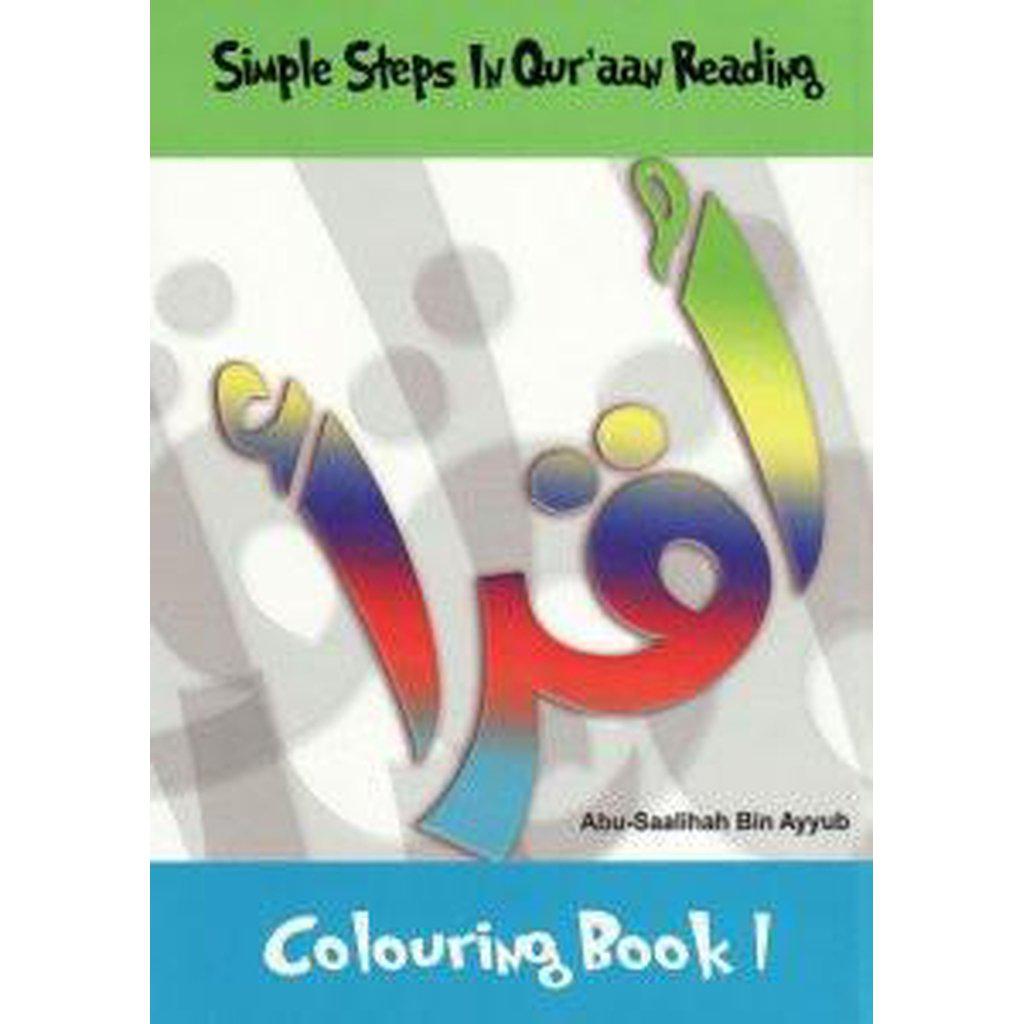 Simple Steps In Qur&#39;aan Reading [Colouring Book 1]-Kids Books-Islamic Goods Direct