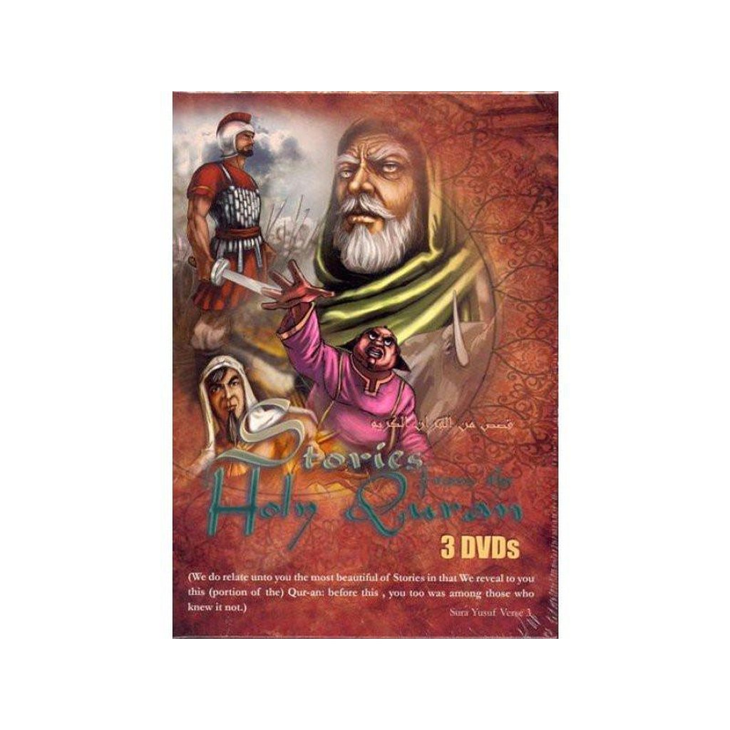 Stories from the holy quran 3 DVD&#39;s-Kids Books-Islamic Goods Direct