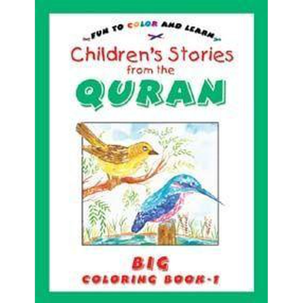 Stories from the Quran Big Colouring Book (Goodword)-Kids Books-Islamic Goods Direct