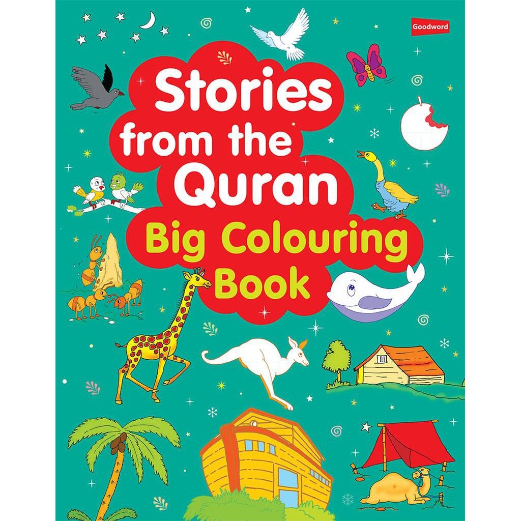 Stories from the Quran: Big Colouring Book-Kids Books-Islamic Goods Direct
