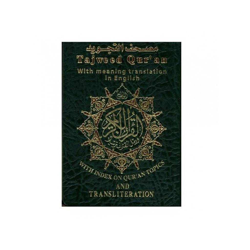Tajweed Quran with English Translation and Transliteration Small-Knowledge-Islamic Goods Direct