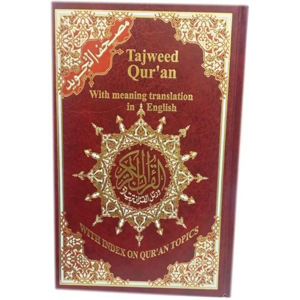 Tajweed Quran with English Translation-Knowledge-Islamic Goods Direct