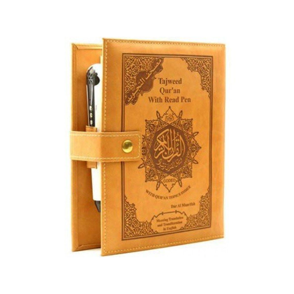 Tajweed Quran With meaning translation &amp; transliteration into English with Pen-Knowledge-Islamic Goods Direct