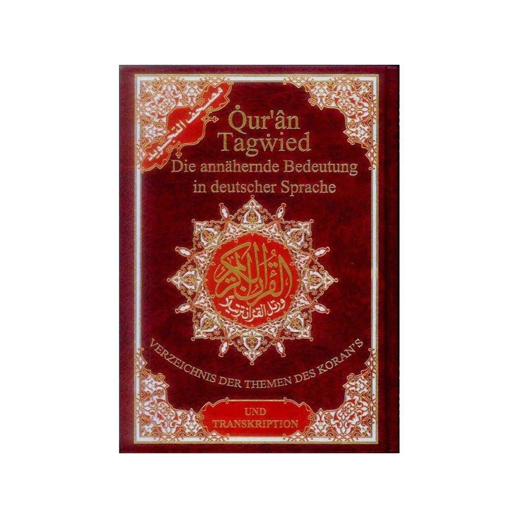 Tajweed Quran with Meanings Translation and Transliteration in Deutsche Spracher : German-Knowledge-Islamic Goods Direct
