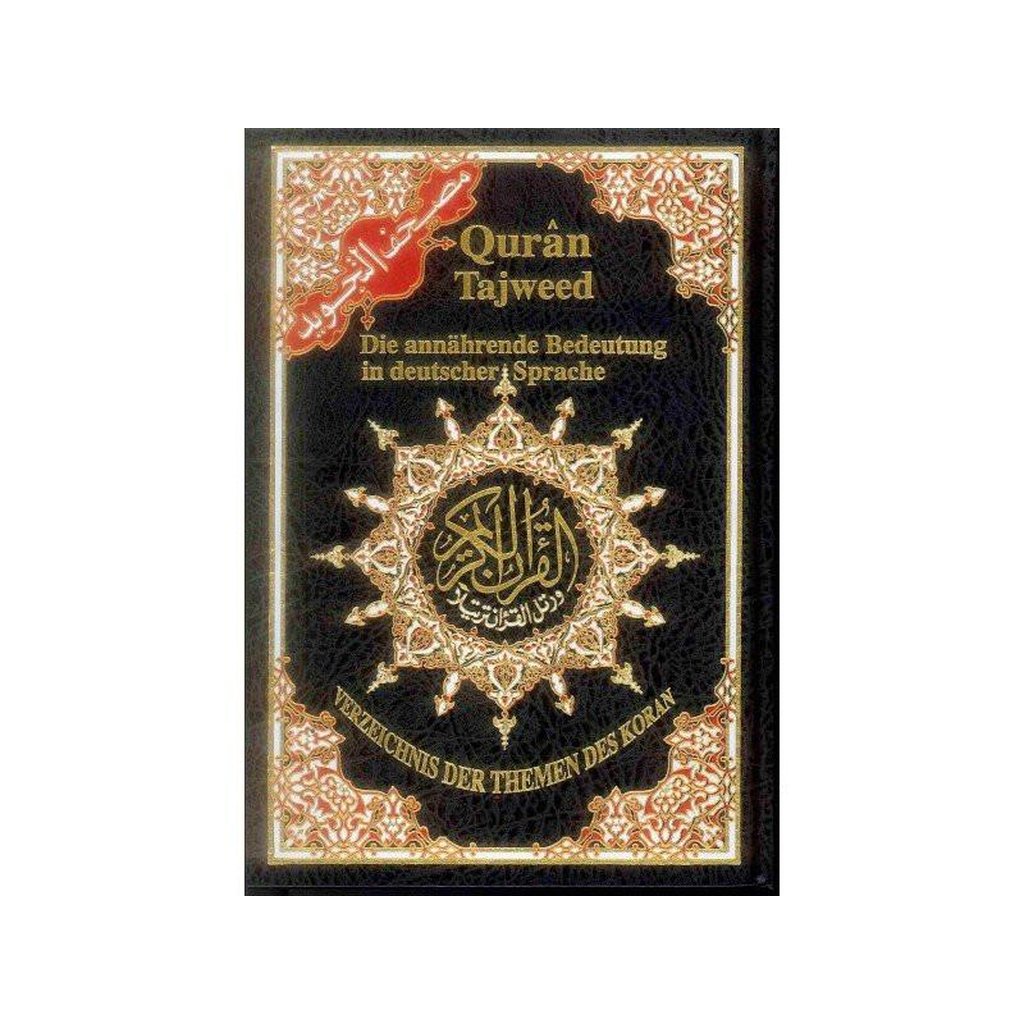 Tajweed Quran with Meanings Translation in Deutscher Sprache : German-Knowledge-Islamic Goods Direct