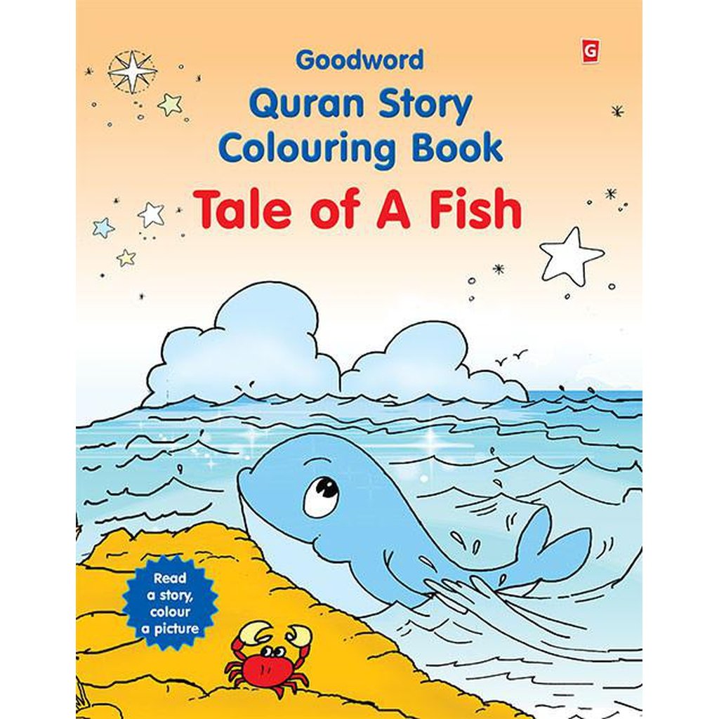 Tale of A Fish (Colouring Book)-Kids Books-Islamic Goods Direct