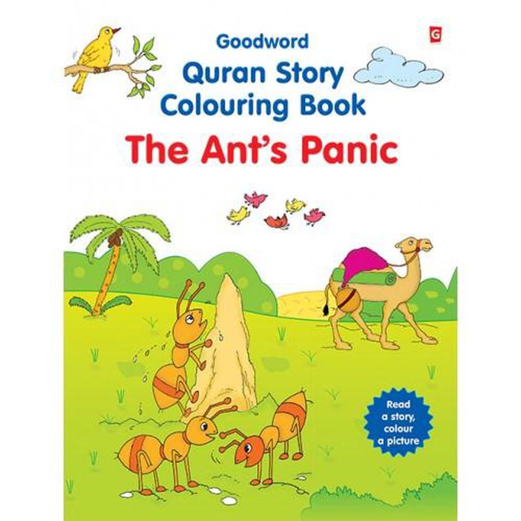 The Ant’s Panic (Colouring Book)-Kids Books-Islamic Goods Direct