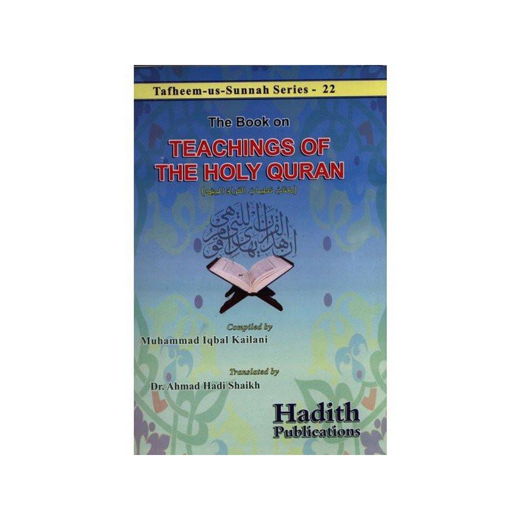 The Book On Teachings Of The Holy Quran-Knowledge-Islamic Goods Direct