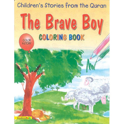 The Brave Boy (Colouring Book)-Kids Books-Islamic Goods Direct
