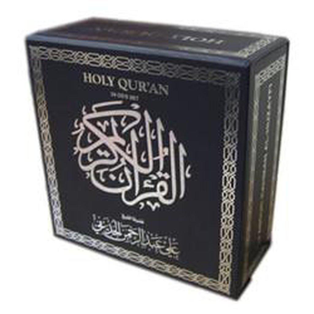 The Holy Quran 24 CD Set - Shaykh al-Hudhayfi-Audio &amp; Video-Islamic Goods Direct