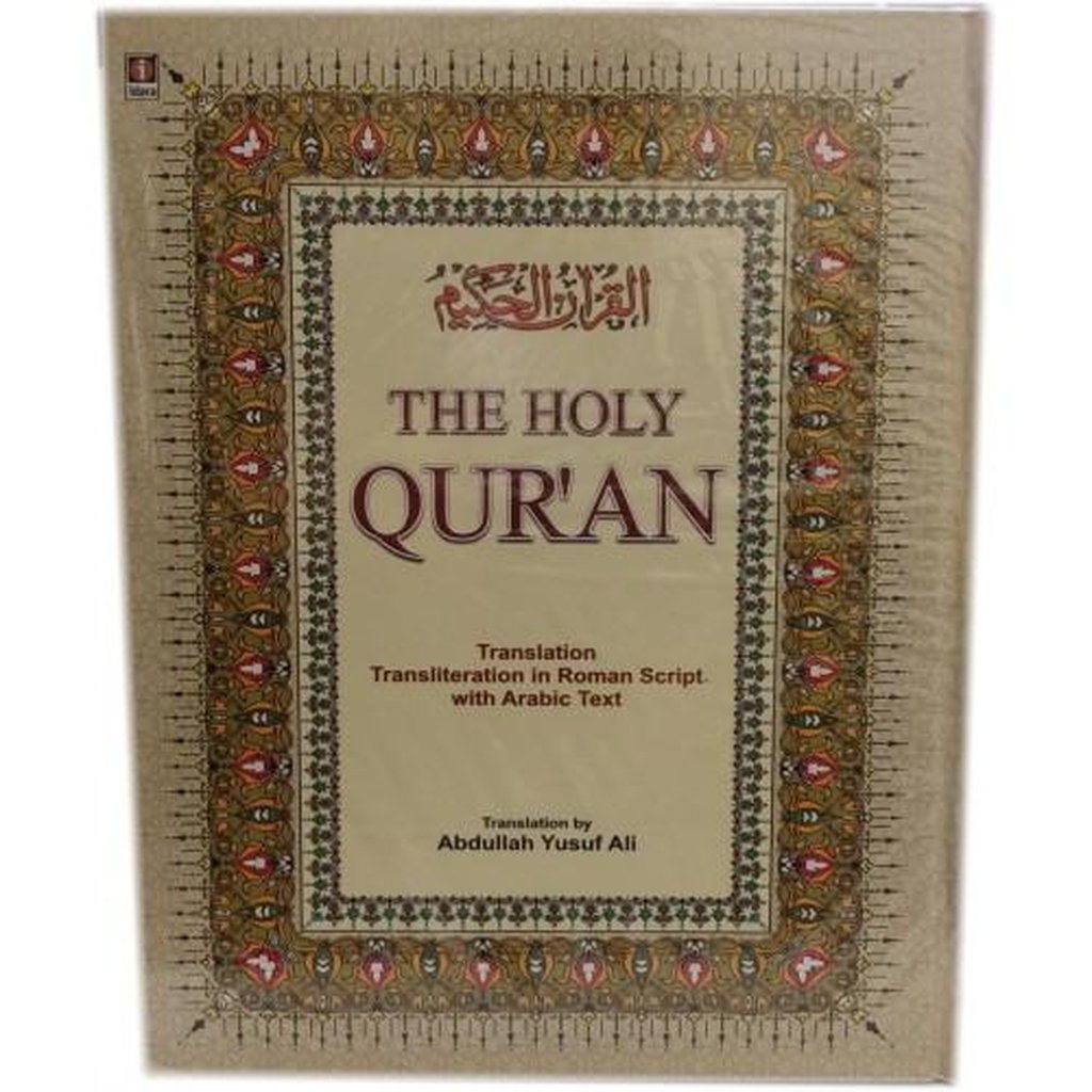 The Holy Quran: Translation Transliteration in Roman Script with Arabic Text-Knowledge-Islamic Goods Direct