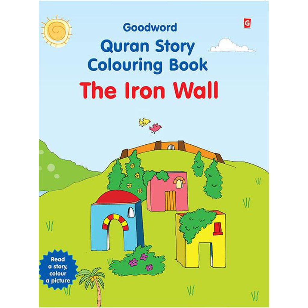 The Iron Wall (Colouring Book)-Kids Books-Islamic Goods Direct
