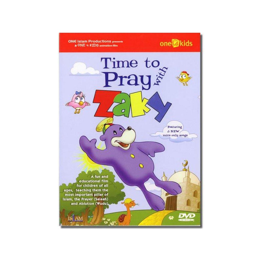 Time To Pray With Zaky DvD-Kids Books-Islamic Goods Direct