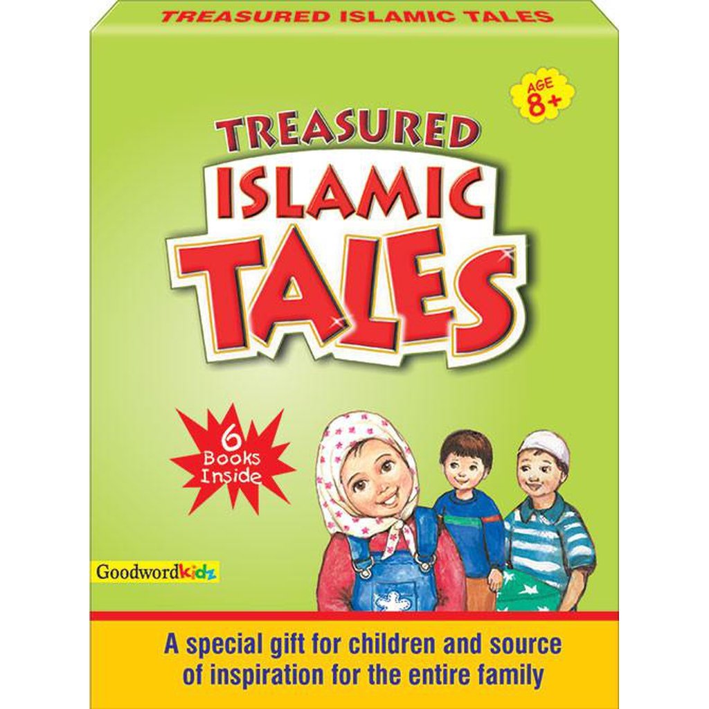 Treasured Islamic Tales Gift Box (Six Paperback Books)-Kids Books-Islamic Goods Direct