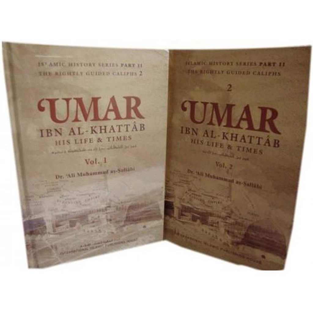 UMAR Ibn Al Khattab His Life &amp; Times (2 Vol.)-Knowledge-Islamic Goods Direct