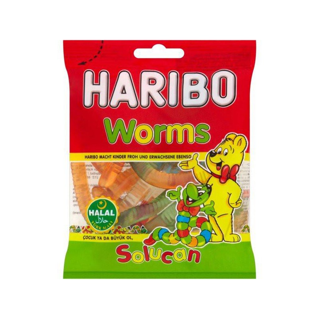 Worms Solucan By Haribo Sweets-TOY-Islamic Goods Direct