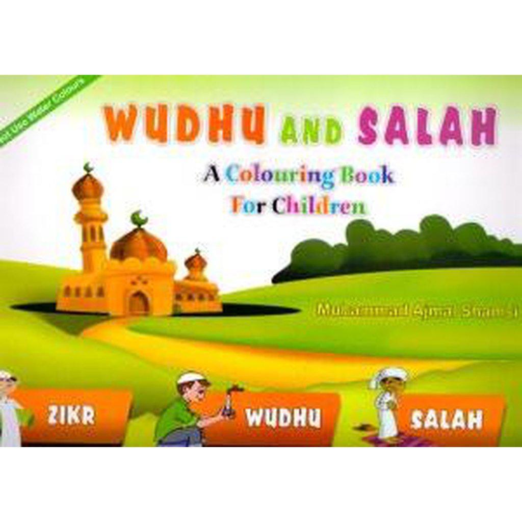 Wudhu and Salah - A Coulouring Book For Children-Kids Books-Islamic Goods Direct